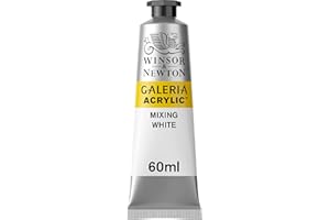 Winsor & Newton Galería - Pintura Acrílica , 60 ml, Blanco (Mixing White)
