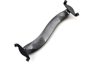 NANYI Schulterstütze für Violine 4/4 und 3/4 mit klappbaren und höhenverstellbaren Füßen, (1/2 Gittermuster)