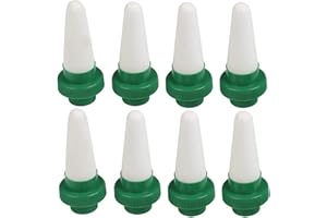 Vacation Plant Waterer, Set of 8 Ceramic Self Watering Cone Spikes, MyCreator Automatic Flower and Drip Irrigation Watering Stakes System for Indoor or Outdoor Use (8 Pack)