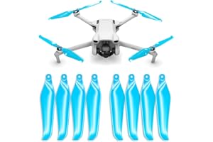 Master Airscrew Eliche Stealth per DJI Mini 3 - Blu, 4 eliche nel Set