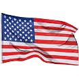 Bandiera USA 90x150 Cm In Poliestere Con Occhielli E Adesivo Everflag - Per Interni/Esterni
