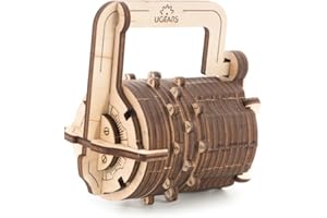 UGEARS Mechanical Model Combination Lock Serrure a Combinaison, UG70017