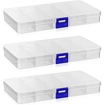 cersaty® 2 stuks opbergdoos met deksel, 170 x 110 x 60 mm, opbergdoos met 24 stuks mini-dozen voor kleine kralen, pillen, sieraden, schroeven sorteerdoos (PP cersaty® 2 stuks opbergdoos met deksel, 170 x 110 x 60 mm, opbergdoos met 24 stuks mini-dozen voor kleine kralen, pillen, sieraden, schroeven sorteerdoos (PP