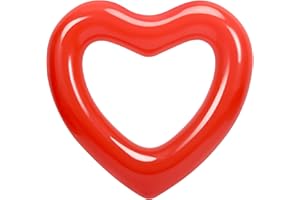 HeySplash Bouée de Natation pour Adultes, Grand Flotteur Radeau, Anneau de Piscine Gonflable Lounge Bouée Piscine Plage, Jouets de Décoration de Fête