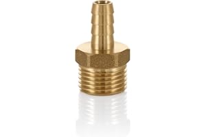 BFG Manguera de Agua de Cola de Acoplamiento, 1/2 "Macho BSP x 9mm Manguera de Acoplamiento de Tuberías, Tubería de Cobre a la Manguera de Acoplamiento, de Latón Manguera de Acoplamiento