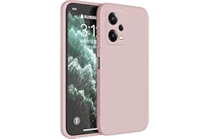Topme Funda para Poco X5 5G / Redmi Note 12 5G (6.67" Inches) Carcasa Caja Case Estuche, Funda Protectora de Piel de Silicona TPU - Polvo de Arena