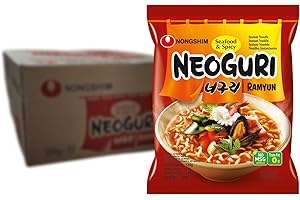 NONG SHIM NONGSHIM - Nouilles instantanées Neoguri épicées - Multipack (20 X 120 GR)