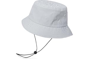 TAGVO Gorra de Pescador Impermeable Sombrero de Sol Plegable Sombrero de Sol al Aire Libre Mujer Sombrero de Verano Visor 56-64CM