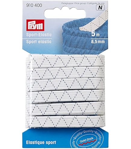 Standard - Elastc 5 mm weß Prym Gummband 10 m Stück € 8,20