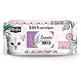 Kit Cat Kitcat 5 In 1 Cat Wipes Lavender, Light Pink