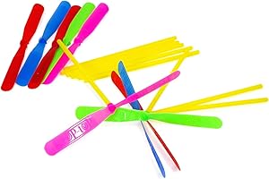 Oblique Unique® 12 volo elica gioco di volo colorato mix di colori per bambini giocattolo per bambini regalo di compleanno UVM.