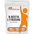 BulkSupplements.com N-Acetyl L-Tyrosine Powder - L Tyrosine Supplement - Tyrosine Powder - NALT N-Acetyl-L-Tyrosine - Energy & Focus Supplement - 400mg per Serving (250 Grams - 8.8 oz)