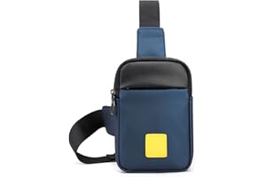 FANDARE Sacoche Homme bandouliere Sac de Poitrine Homme Sacoche Bandouliere Léger Sac d'Epaule pour Voyage Sport Randonnée Vélo Camping Excursion Sling Bag