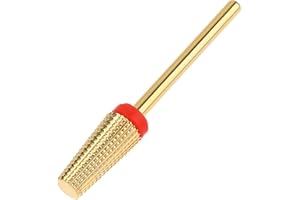 Qianyu Frez 5 w 1 do paznokci z twardego metalu, profesjonalna elektryczna wiertarka do paznokci, stożkowa rękojeść, bity ze stali wolframowej, manicure, pedicure, narzędzie do usuwania akrylu lub