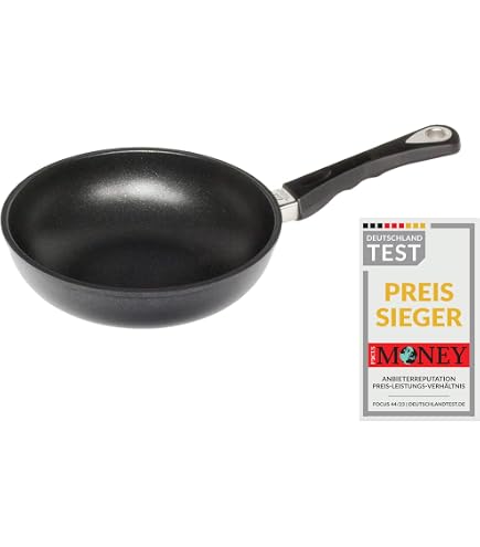AMT Gastroguss I-528 - Padella per induzione, 28 cm, Altezza 5 cm