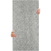 Tink 3D Kendinden Yapışkanlı Duvar Kağıdı Yeni Nesil Akustik Ke&ccedil;e Panel Desenli 52x98 cm (A&ccedil;ık Gri, 10 Adet 5 m&sup2;)