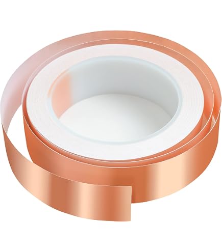Produktbild von 12 M X 127 Mm Reines Kupfergeflecht – Schneidbares Netz Für Schneckenschutz, Fensterfilter, DIY & Edelstahl-Ersatz
