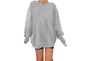 Sweatshirt Women's Los Angeles Pullover Oversized Long Sleeve Crew Neck Jumper Basic Loose Tops Without Hood Teenager Vintage Tops Shirts