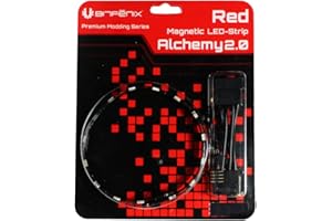 BitFenix Alchemy 2.0 – LED Strip, 12 cm, 6 LEDs, Rouge