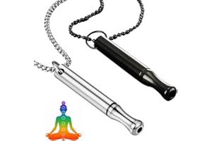 AIYONG 2 Stück RauchentwöHnung Halskette Rauchfrei Original, Atemhalskette zur Raucherentwöhnung, Stressabbau und Meditation, Rauchen AufhöRen Kettegeschenke für MäNner und Frauen