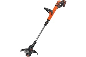 ‎BLACK+DECKER BLACK+DECKER POWERCONNECT Akku-Rasentrimmer (ohne Akku und Ladegerät), 28cm, STC1820PCB-XJ