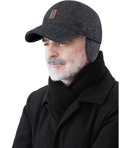 Cappelli In Pelle Da Uomo E Da Donna Cappellino Da Baseball In Vera Pelle Da Uomo Berretto Da Baseball Nuovo Maschio Spring Inverno Warm Berret Berret Mili-Tary Hats Regalo Caldo E Dolce(Color:Noir