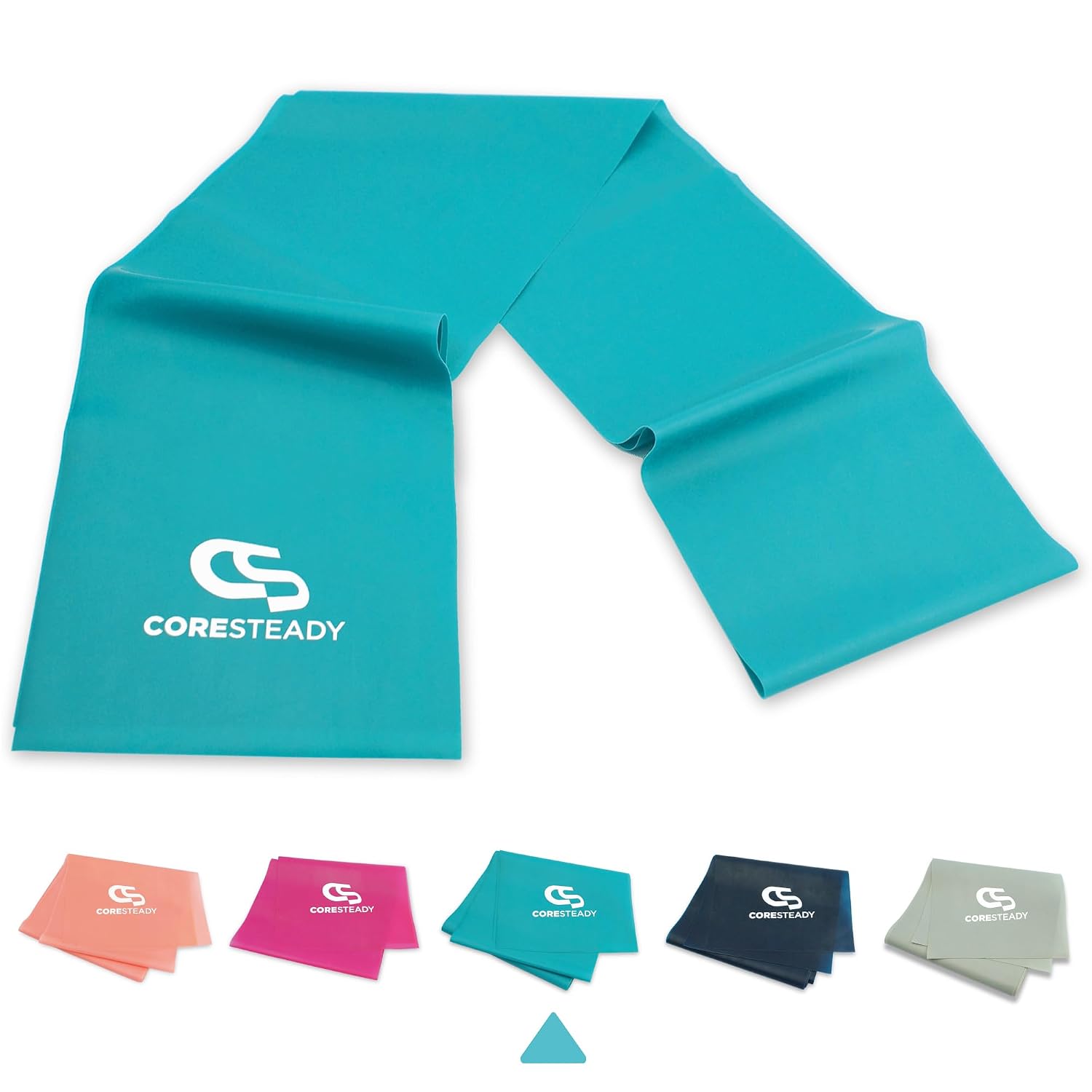 Elastico Fitness Pilates - Fasce Elastiche Fitness Fisioterapia e Yoga - Elastici Palestra per Forza - Set Elastici Fitness con e-Guida Gratuita