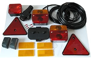 HGW Beleuchtungsset - Leuchten, Kabel, Stecker 13-pol.