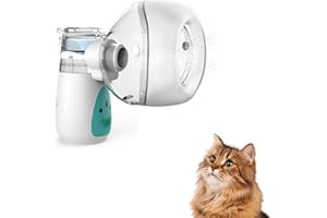 FURGUARD Nebulizzatore per Gatti, nebulizzatore per Animali Domestici e Maschera per inalazione per Gatti, Silenzioso, Adatto per Gatti e Cuccioli, Verde (S)