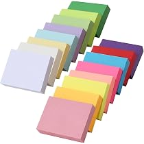 Lot De 4 Blocs De Notes Autocollantes Noires - 76x76 Mm, 200 Feuilles Par Bloc, Papier Adhésif Repositionnable