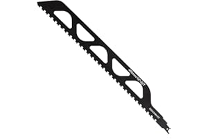 LAIWOO Säbelsägeblätter Säbelsägeblatt für stein, Hartmetallstahl Sägeblätter, Ytong Sägeblatt, Ziegelsäge Säbelsäge für Porenbeton, Beton, Einhell, Dewalt, Bosch, Makita (455mm)