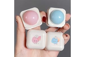 JONLAKI Solid Perfume, Solid Ball Perfume For Women Men, Mini Solid Perfume, Portable Pocket Balm Perfume, Peach Oolong Pear Freesia Cologne Sea Salt, Rich Layers