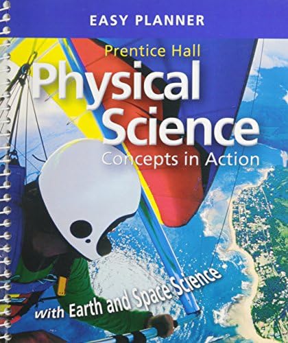 Prentice Hall Physical Science Concepts in Action Program Planner National Chemistry Physics Earth Science