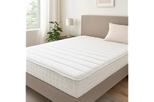 ‎DREAMSTAR DREAMSTAR Topper 90x200cm mit Schaumkern | atmungsaktiver Matratzentopper mit 4 Eckgummis | Bequeme Matratzenauflage für Boxspringbetten, Schlafsofas, Wohnwagen, Camping | Öko-Tex Zertifiziert