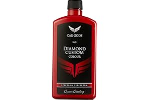 Car Gods Iris Custom Color Light Red 3-in-1 Polish Wax Colour Restorer & Scratch Remover 500ml - 16 colours Available