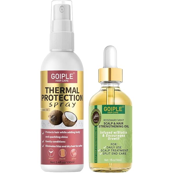 Hitzeschutz-Spray Mit Panthenol & Keratin – Thermischer Haarschutz Für Glätteisen & Föhn
