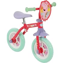 Peppa Pig Kids Bike Helmet Officially Licensed Character Design Robust EPS Inner Material, Adjustable Size, Ventilated Shell for Cooling Suitable for Head Sizes 48-52cm Sports & Outdoors