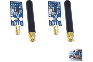 2 stycken CC1101 trådlös modul 433MHz, CC1101 SMA antennmodul, RF sändtagare modul för trådlös dataöverföring, trådlös kommun