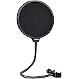 YOTTO Mikrofon Popschutz Mic Windschutz Schaum Windschutzscheibe Pop Filter für Blue Yeti, MXL, Audio Technica und andere Mik