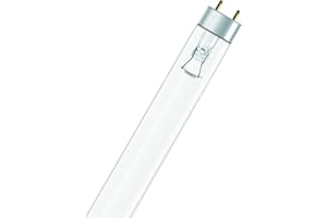 Osram HNS 15 W G13 PURITEC Lampe à ultraviolets germicide pour purification de l'eau et de l'air, culot G13, 15 W, 55 V, 438 mm x Ø 26 mm