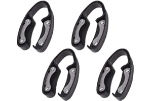 Cisixin 4 Pcs Cortador de cápsulas de Acero Inoxidable, Cortacápsulas, Abrebotellas, Eliminador de Cierres de Botellas de Vino, Descapsulador de Botellas de Vino