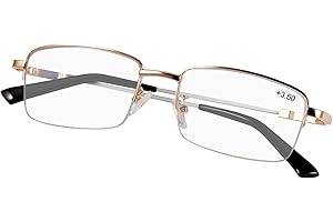 MIRYEA Progresywne wieloogniskowe okulary do czytania komputerowego, blokujące niebieskie światło, stop tytanu, zginane, wieloogniskowe, bez linii, antyodblaskowe, zmęczenie oczu, ultralekkie, unisex