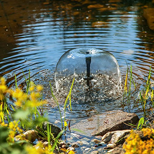 Solar Teichfilterset Profi 630 l/h Förderleistung 25 W Solarmodul Komplettset bis 2000l Gartenteich 101070 - 4