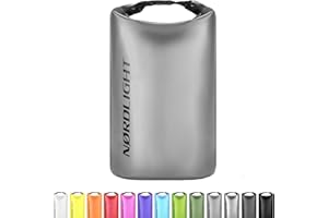 Nordlight Dry Bag and Waterproof Bags - 2l, 5l, 10l, 15, 20l, 30l Waterproof Pack Bags, with Roll Top Closure and Shoulder Strap | Swimming, Beach, Canoeing, Stand Up Paddling, Diving