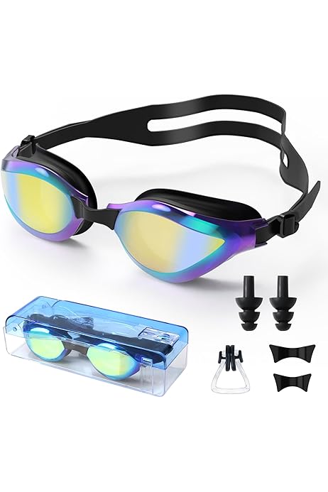 Polarisierte Schwimmbrille Mit UV-Schutz - Anti-Beschlag Für Herren & Damen