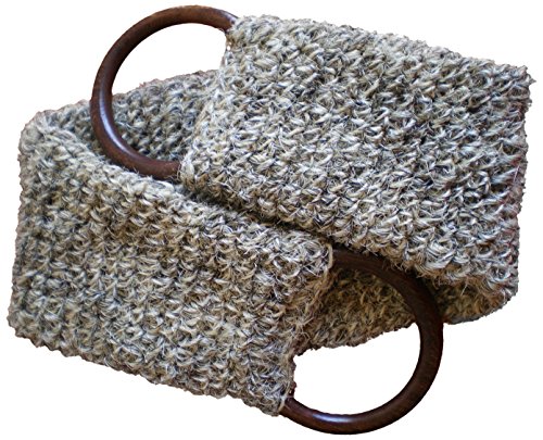 MAGIT Handmade Horsehair Strap Double, Grey