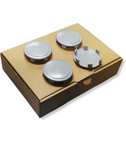 Tapas Centrales Para Llantas Con Logo Subaru Color Negro. | Cuotas Sin