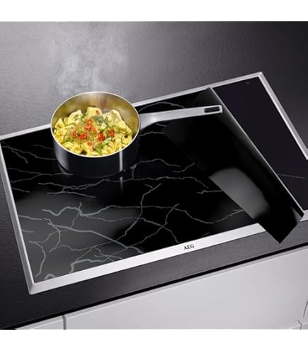 Tappetino Protettivo Per Piano Cottura Induzione LOREC - 60x52cm In Silicone Magnetico Nero - Foto 7