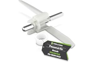 DEKAROX Pala para cortadora de cocina Bosch 00630760 630760 para robot de cocina MUM5 MUMV MUZ5