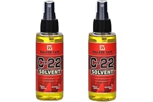 2 x Walker Tape C-22 Solvent Wig Adhesive Remover 4fl oz Hair Replacement System (4oz)